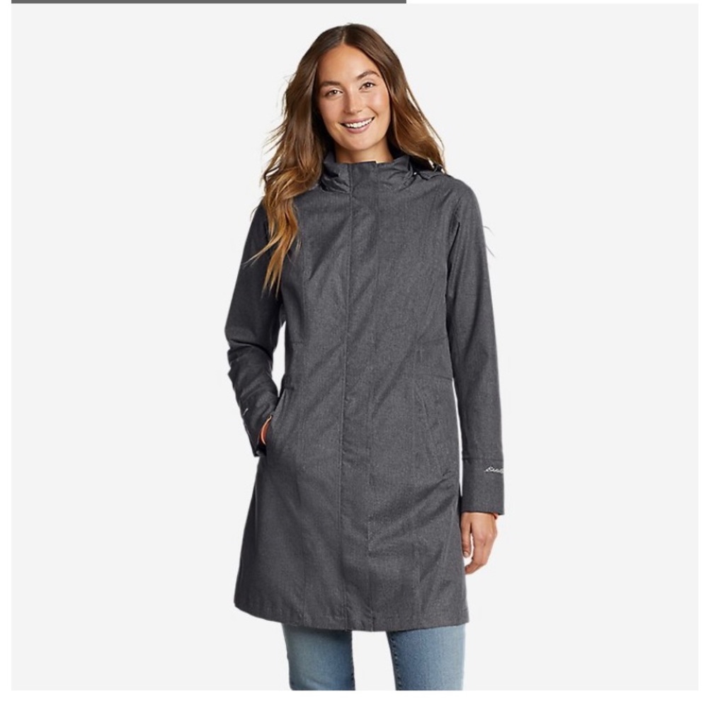 Eddie Bauer Womens Girl on the Go Trench coat